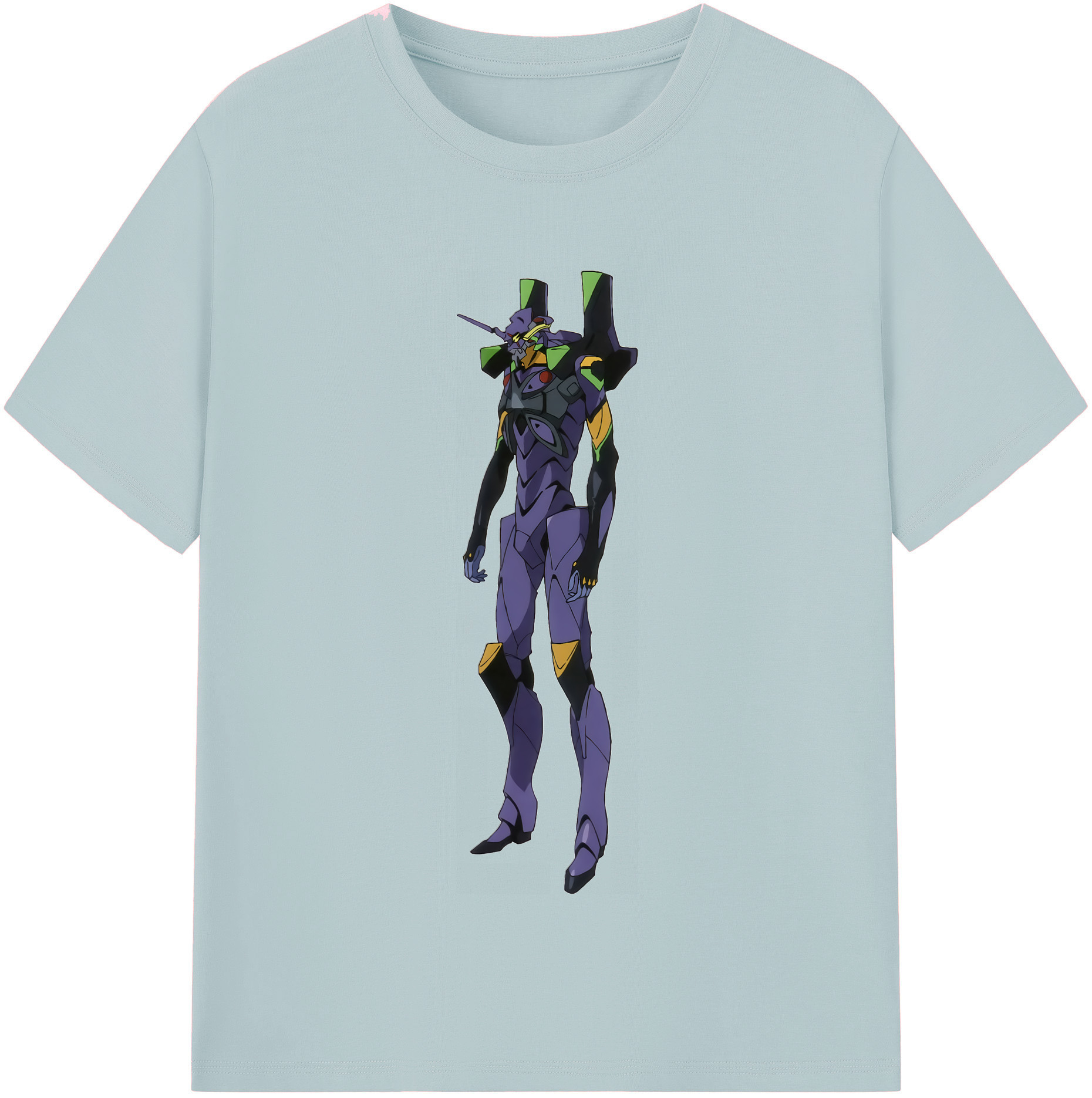 （画像用） EVA 新世紀エヴァンゲリオン 綿100％半袖Tシャツ（フロントプリント）